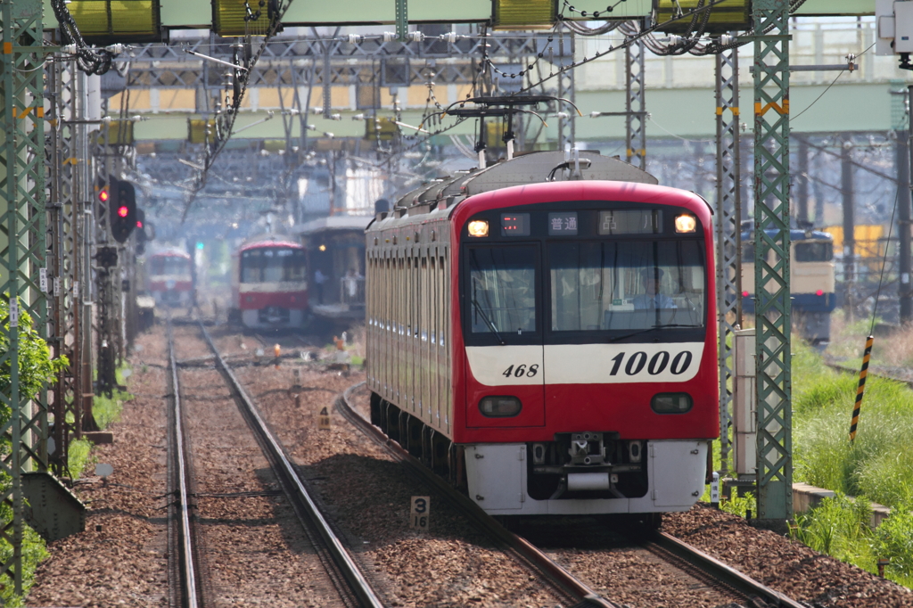 線路が埋まる