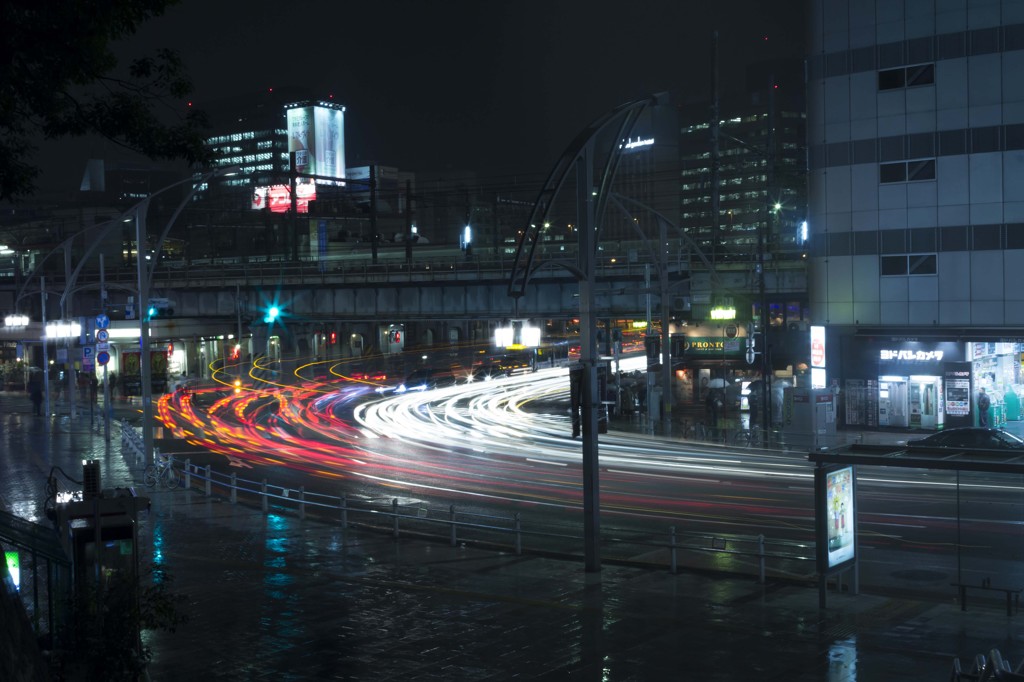 雨の上野