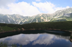 立山連峰とみくりが池