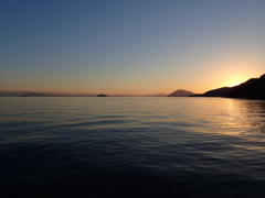 小豆島の夕日