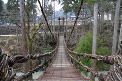 福井県のかずら橋　2