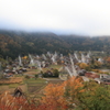 白川郷の放水1
