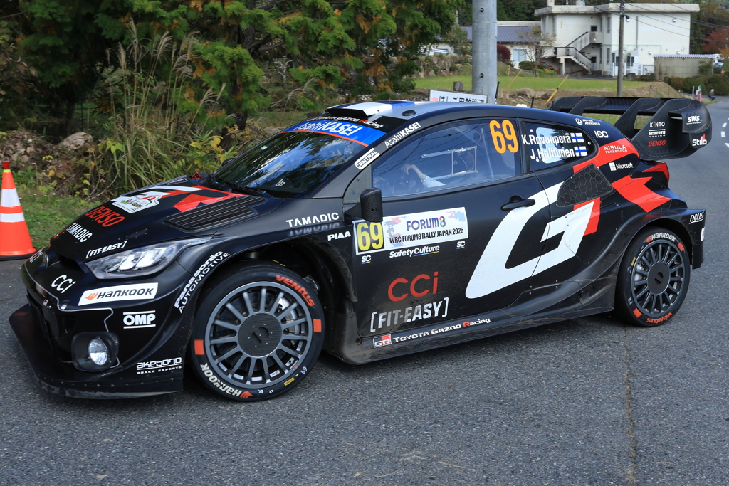 ラリージャパン2025 恵那市