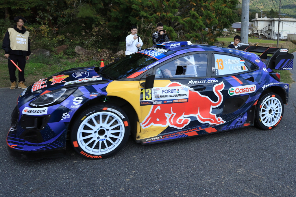 ラリージャパン2025 恵那市