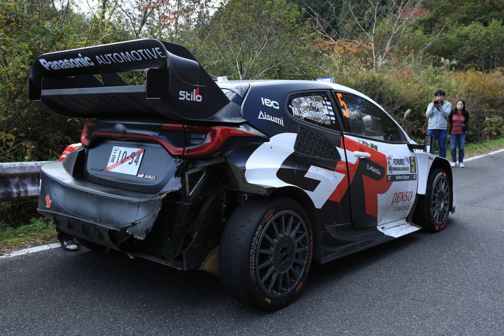 ラリージャパン2025 恵那市