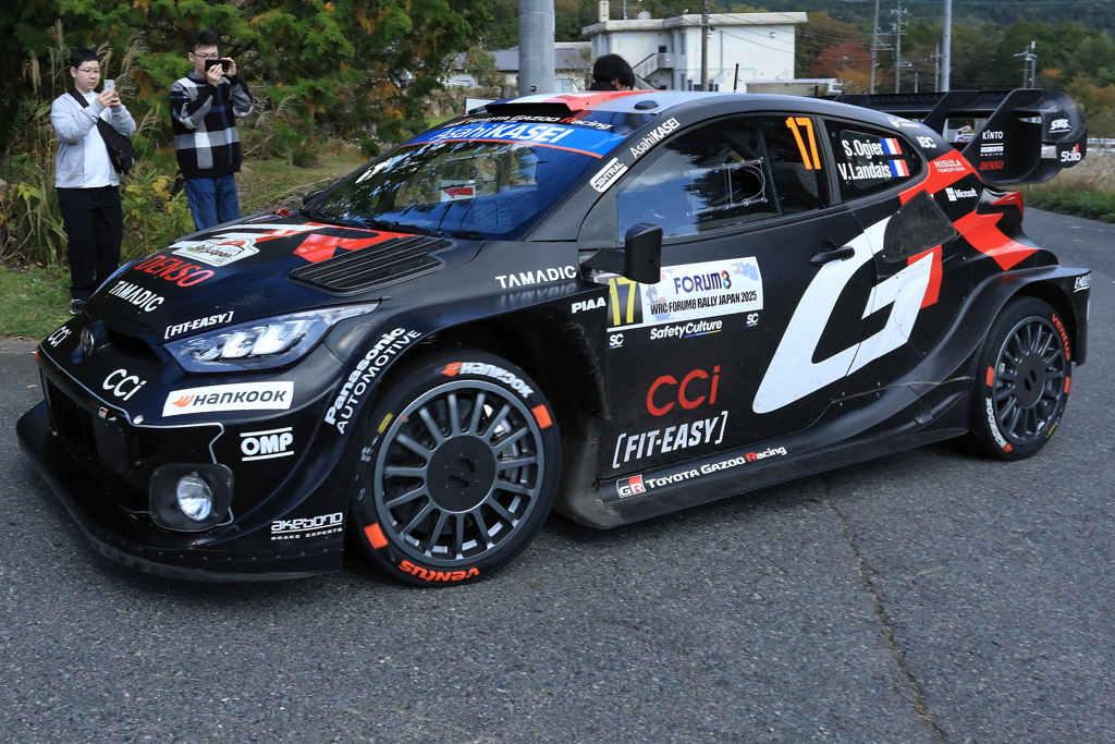 ラリージャパン2025 恵那市