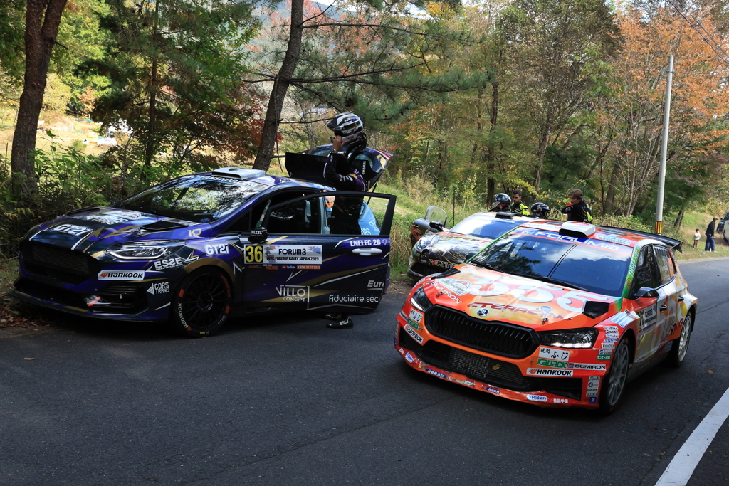 ラリージャパン2025 恵那市 