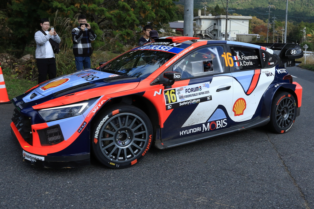 ラリージャパン2025 恵那市