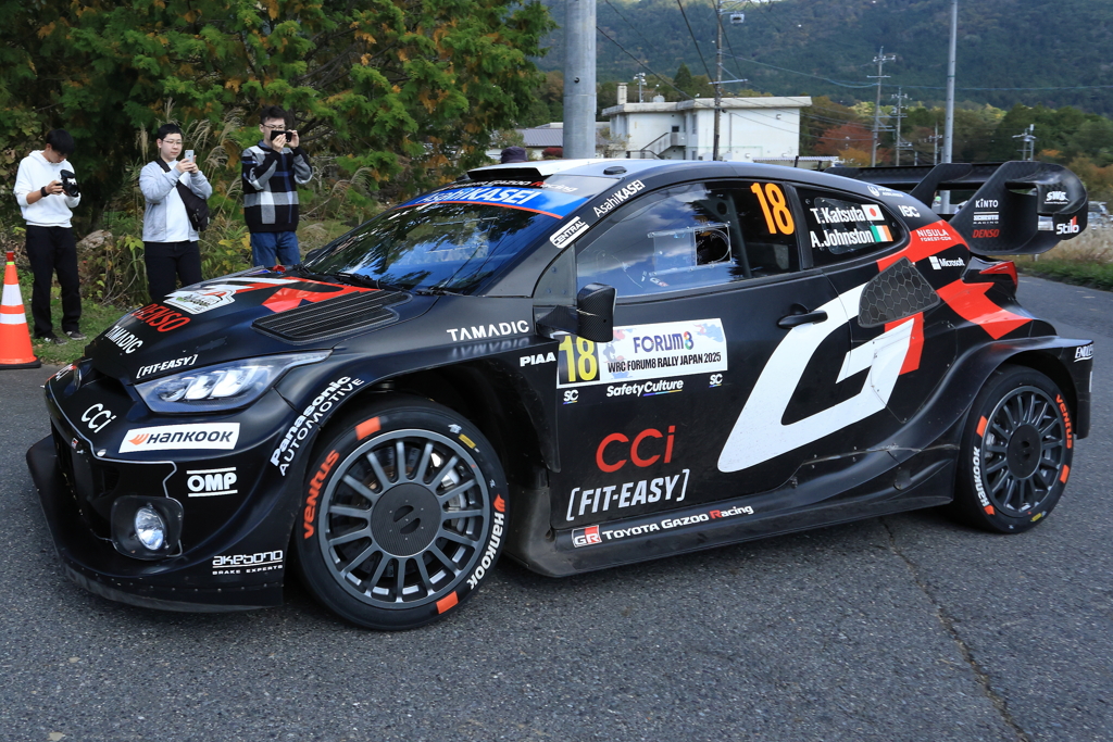 ラリージャパン2025 恵那市