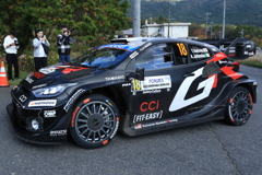 ラリージャパン2025 恵那市