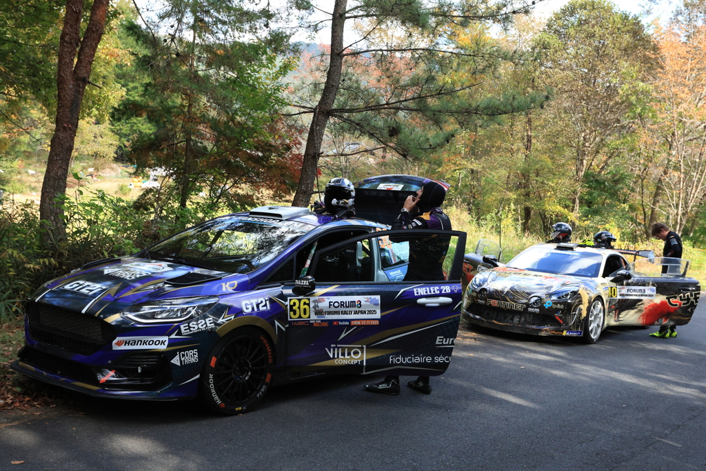 ラリージャパン2025 恵那市 