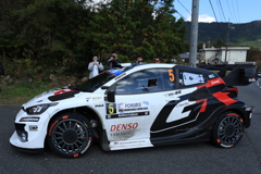 ラリージャパン2025 恵那市