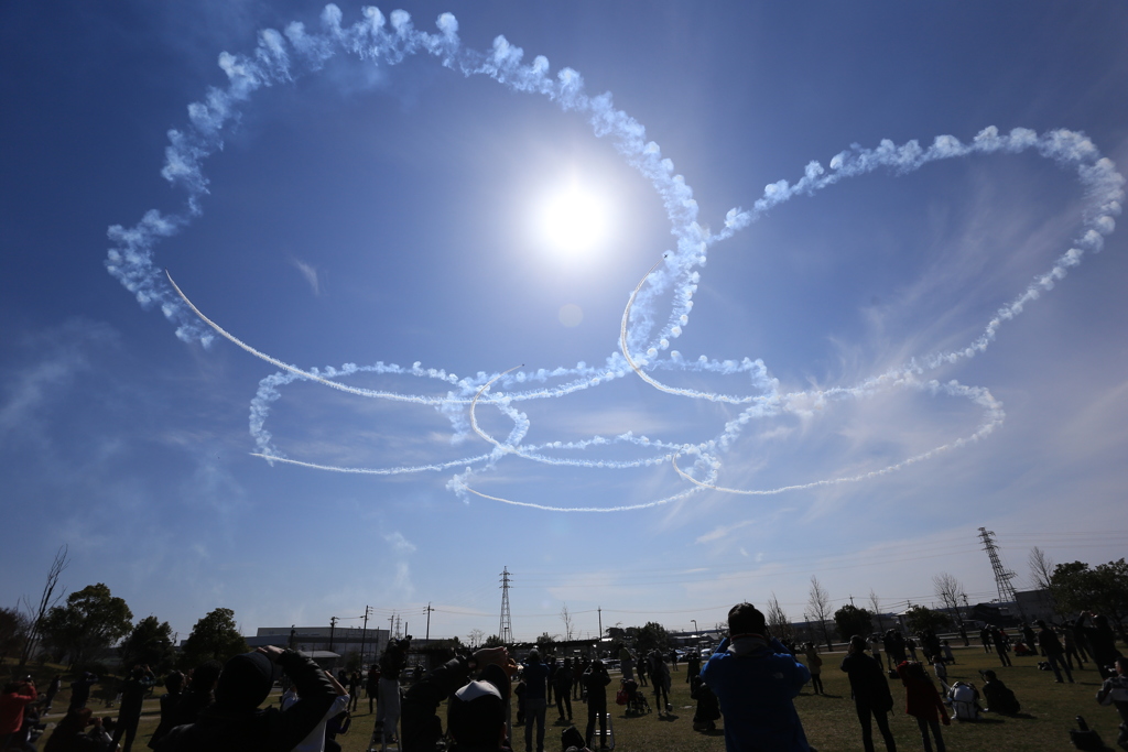 小牧基地オープンベース 　ブルーインパルス