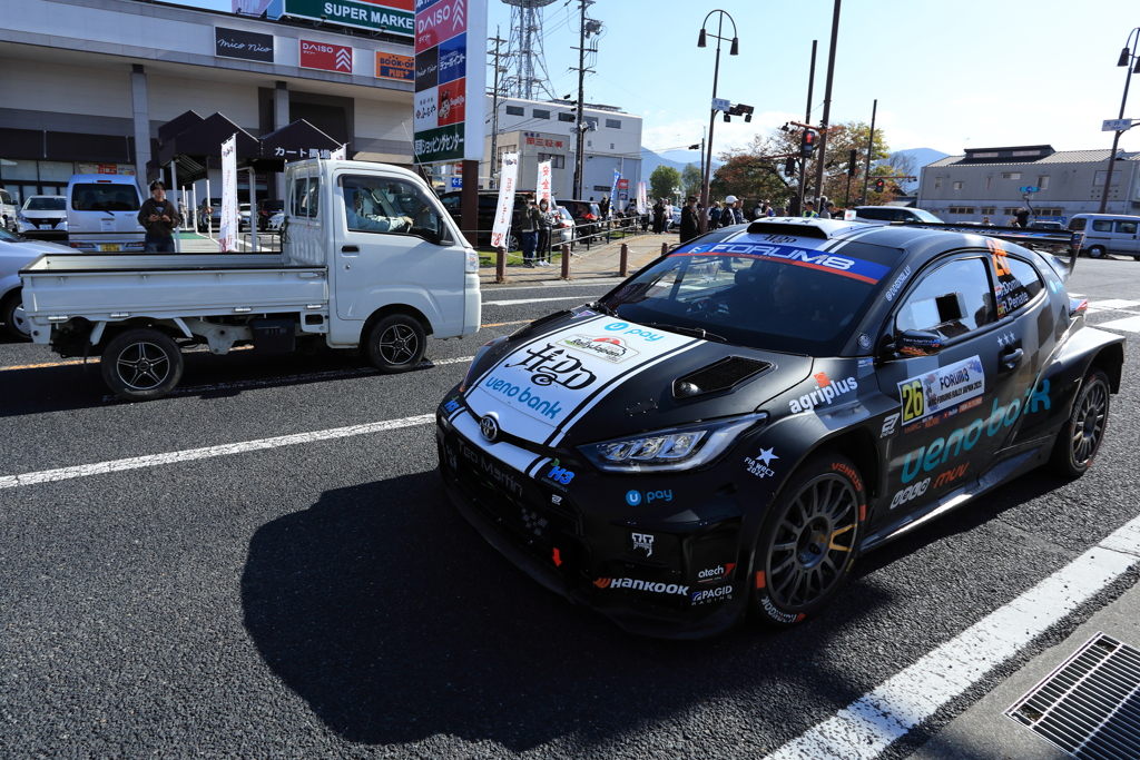 ラリージャパン2025 恵那市