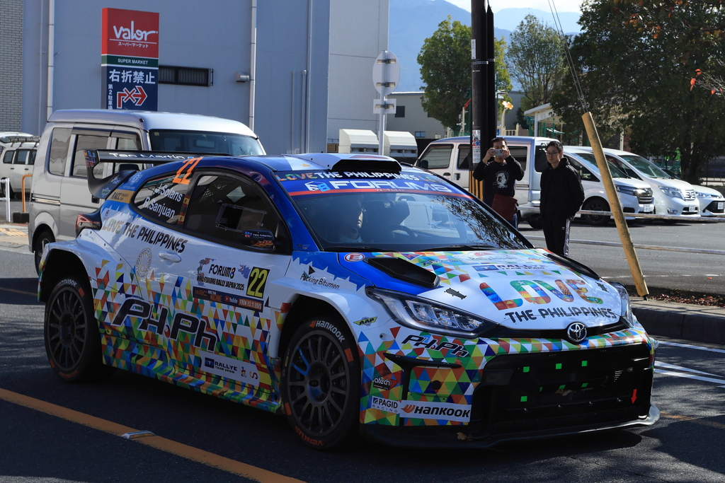 ラリージャパン2025 恵那市