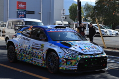 ラリージャパン2025 恵那市