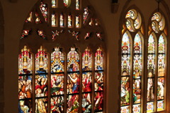 礼拝堂のステンドグラス