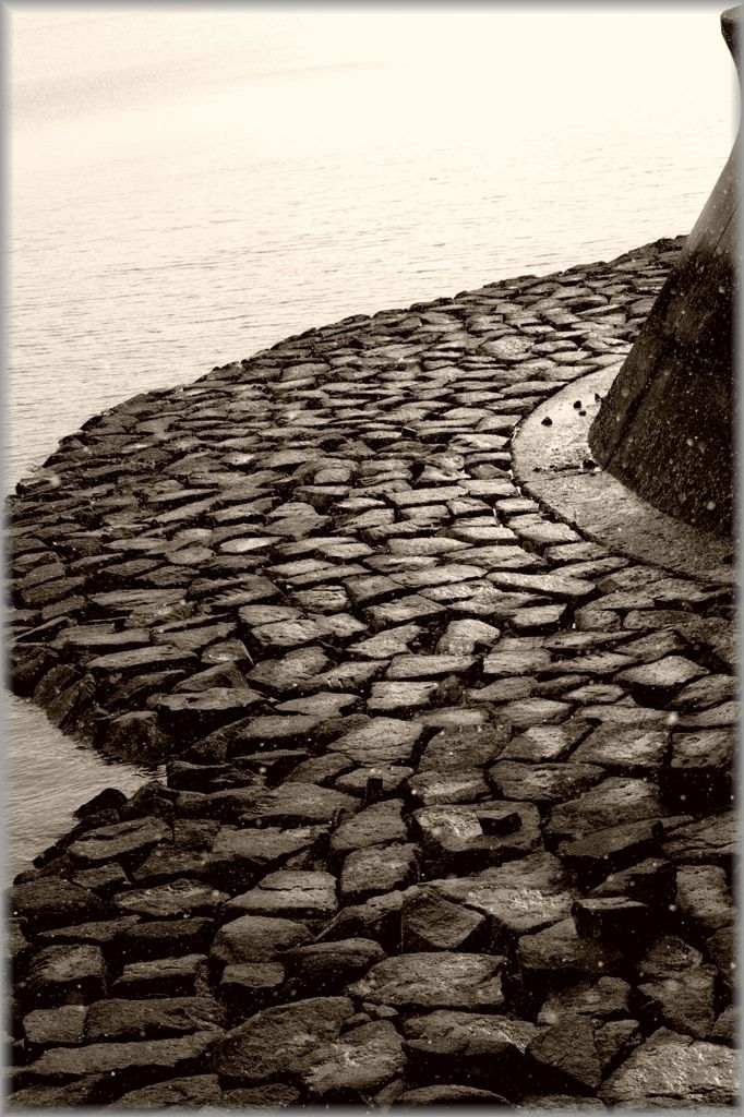 stone pavement