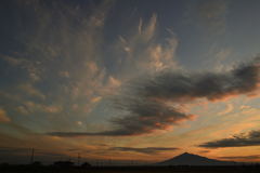 つがるの夕空