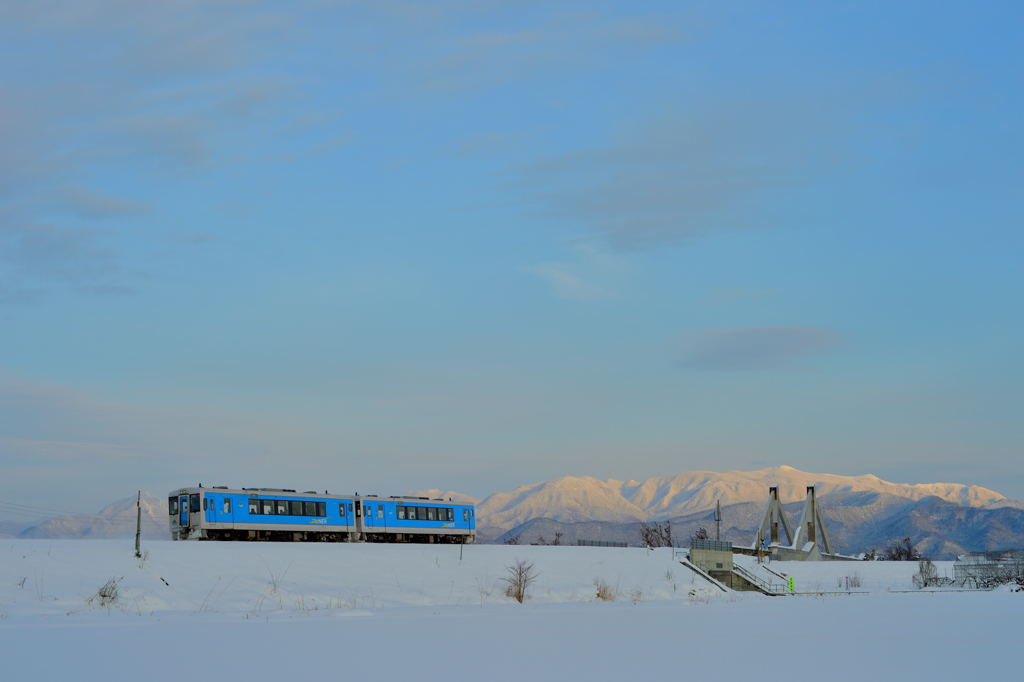 まもなく日が暮れる