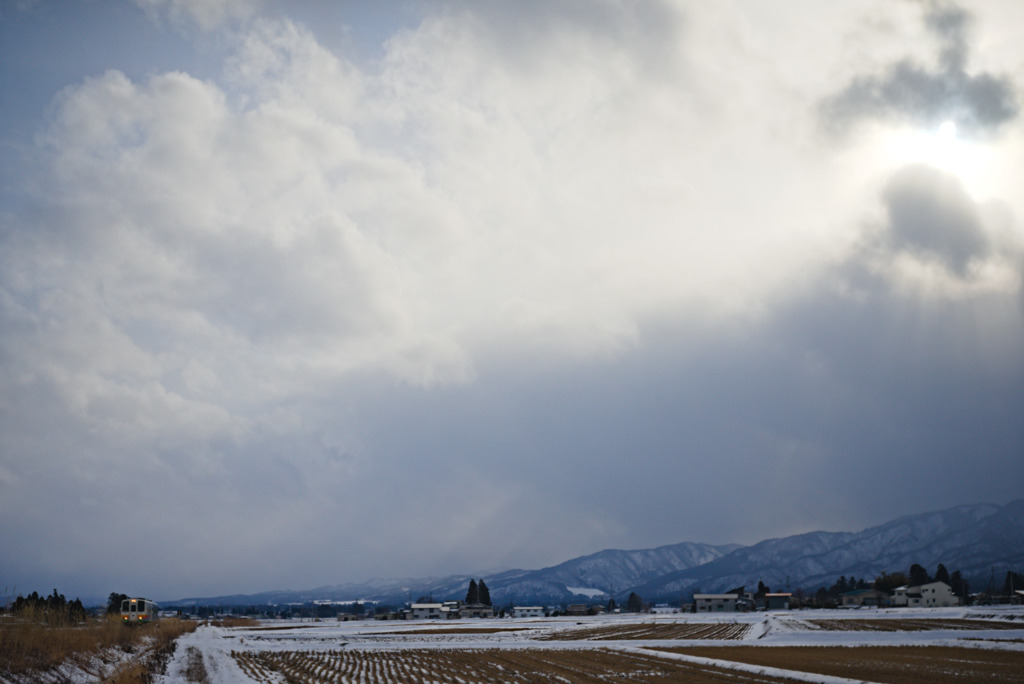 冬の雲