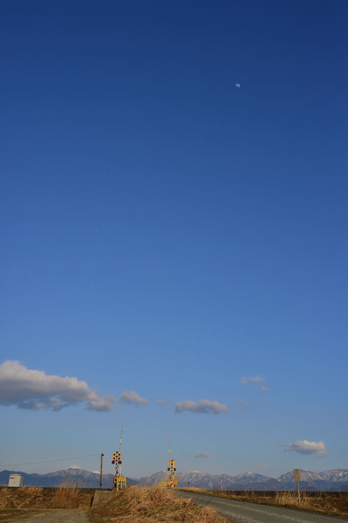 春の夕方