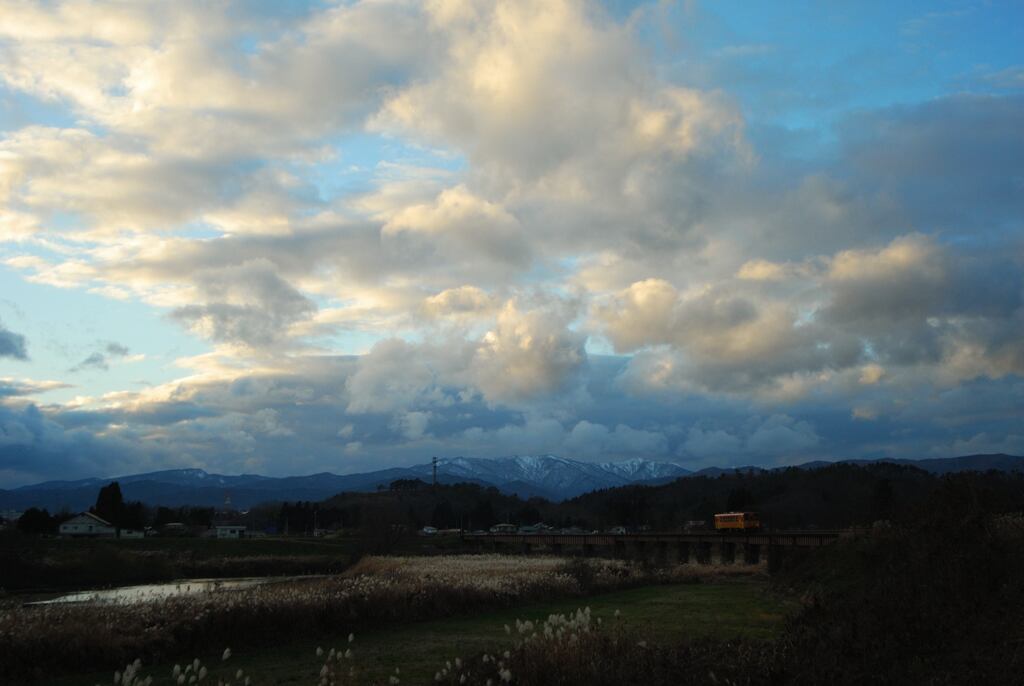 初冬の空