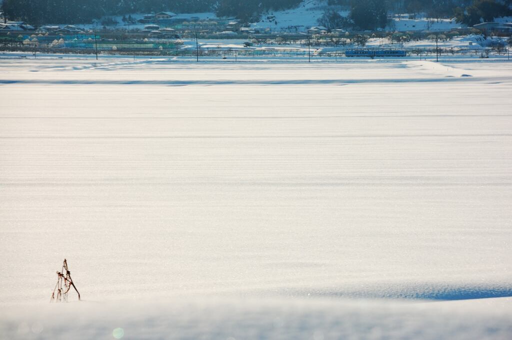 だんだんの雪