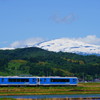 月山と左沢線