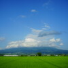 磐梯山のある風景
