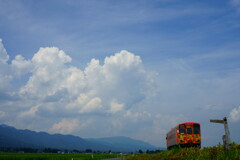 夏休みの空