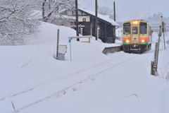 西大塚の雪景色