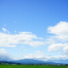 空が青い