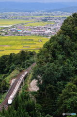 鳥上坂　山形新幹線