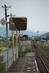 汽車を待つ