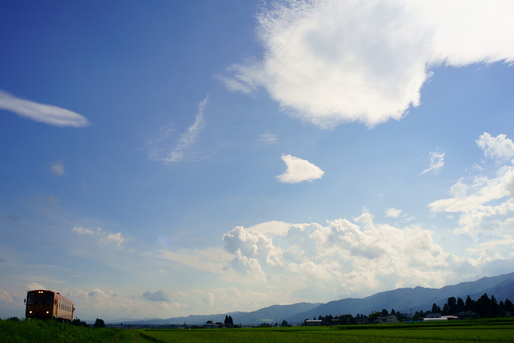 暑いけど秋の空だなぁ・・・