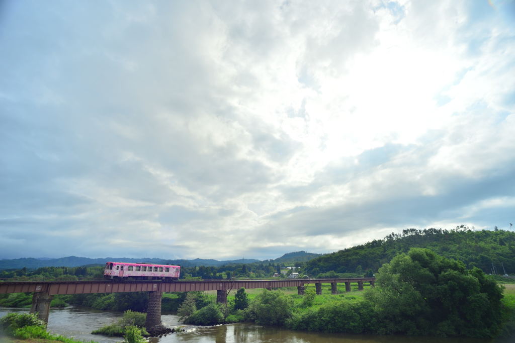 梅雨入りの空