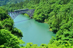 只見川の夏