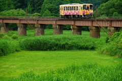 蒸した日の松川