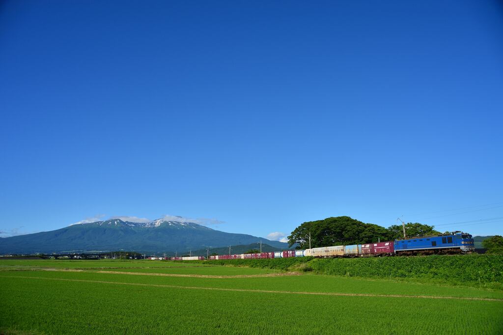 青い空