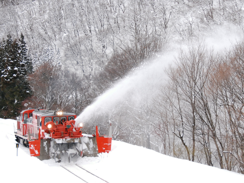 米坂線　特雪　2008.02.26