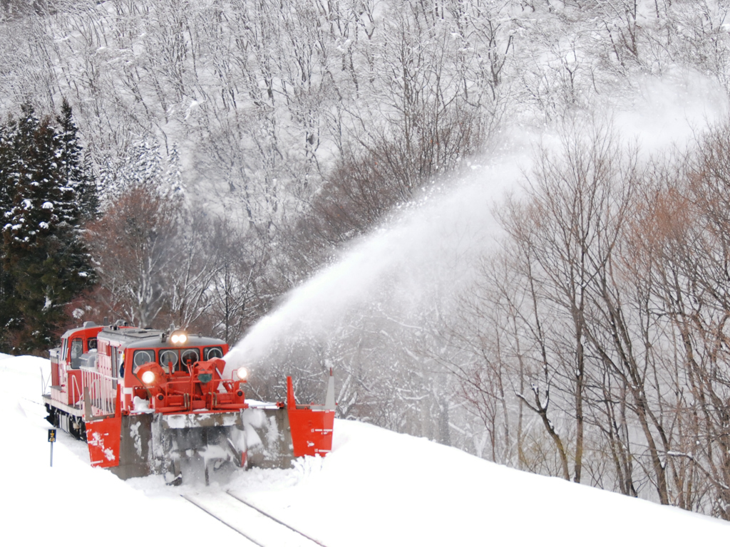 米坂線　特雪　2008.02.26