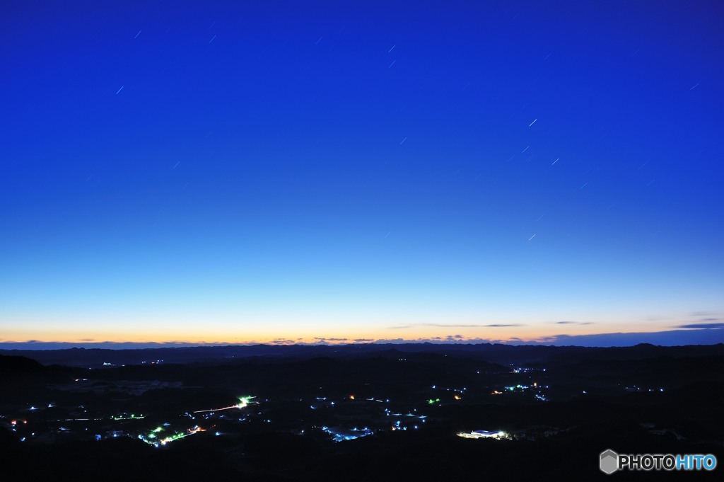 夜明けのブルー