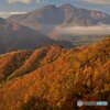 磐梯山秋景