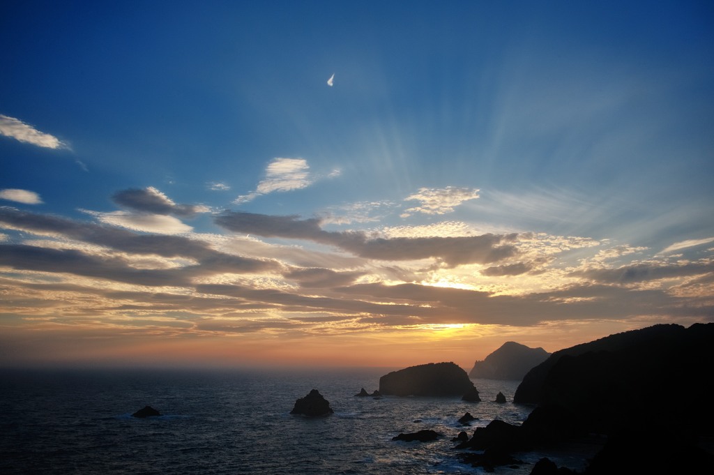 夏の空、伊豆の海