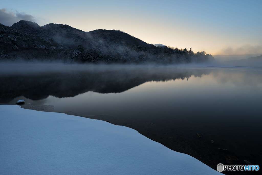 毛嵐の湯の湖