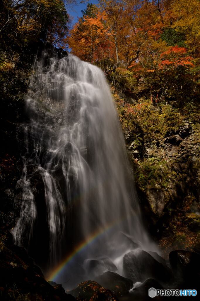 七色の滝