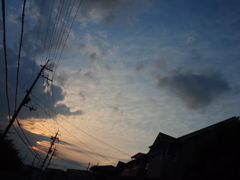 青が増していく時間