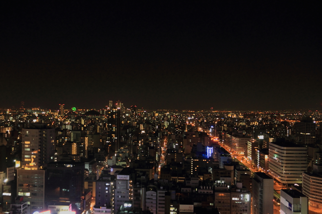 Night View of Osaka