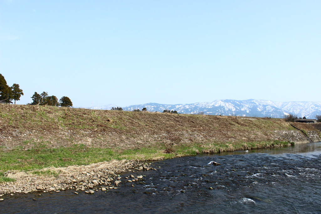 河原の風景